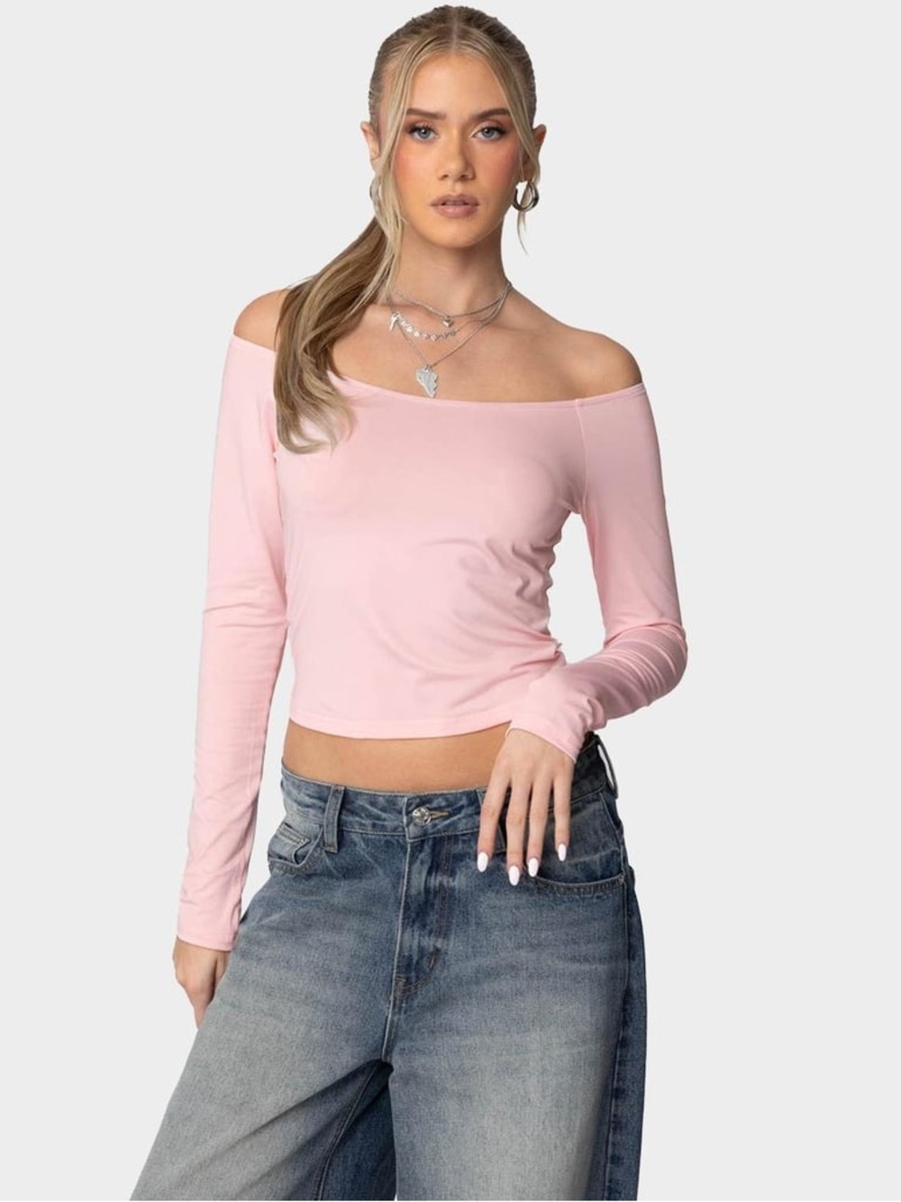 Edikted Tahlia Off Shoulder Top